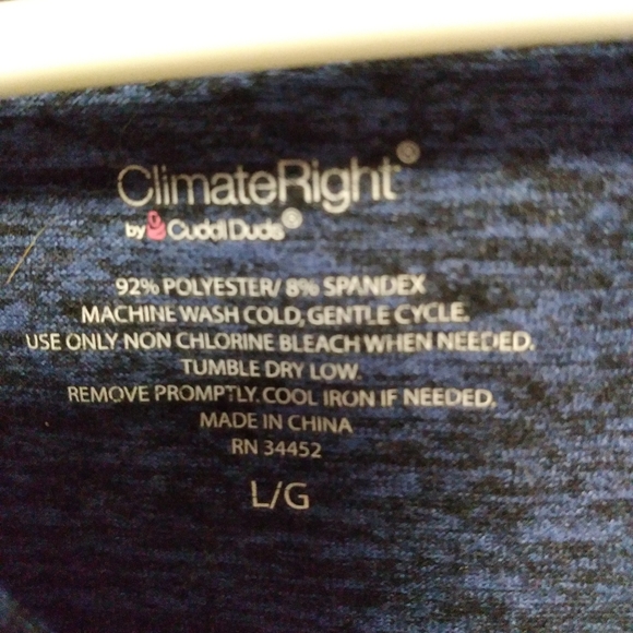 Pullover pretty blue with black flecks throughout - Picture 4 of 4